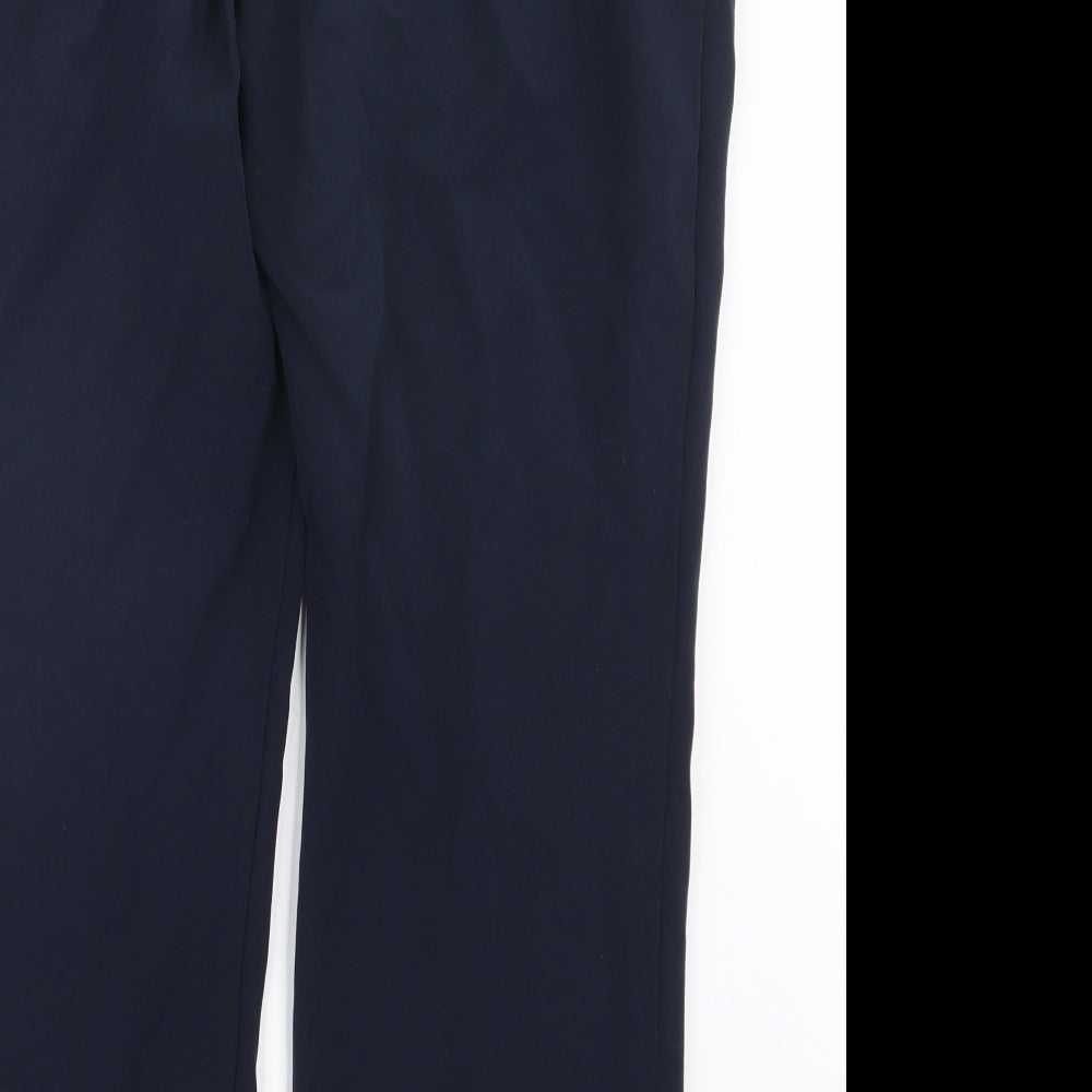 Bonmarché Womens Blue Trousers Size 16 L28 in