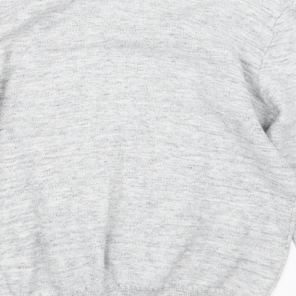 Matalan Mens Grey Knit Pullover Jumper Size L