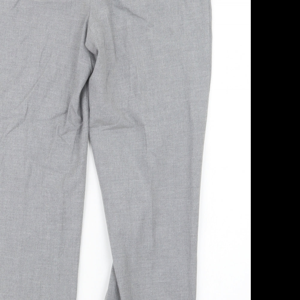Country Casuals Womens Grey Trousers Size 14 L26 in