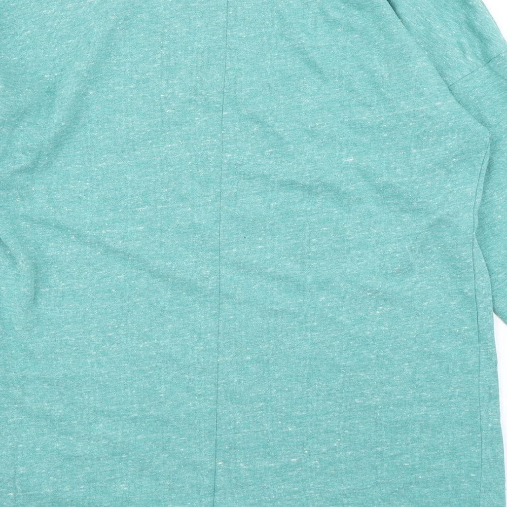 Divided Womens Blue Basic T-Shirt Size XS