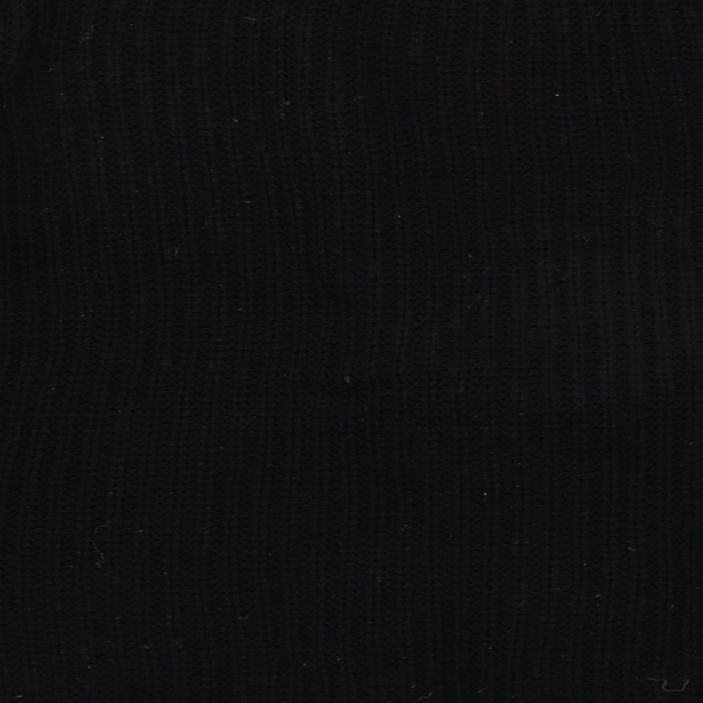 Primark Womens Black Knit Pullover Jumper Size 14
