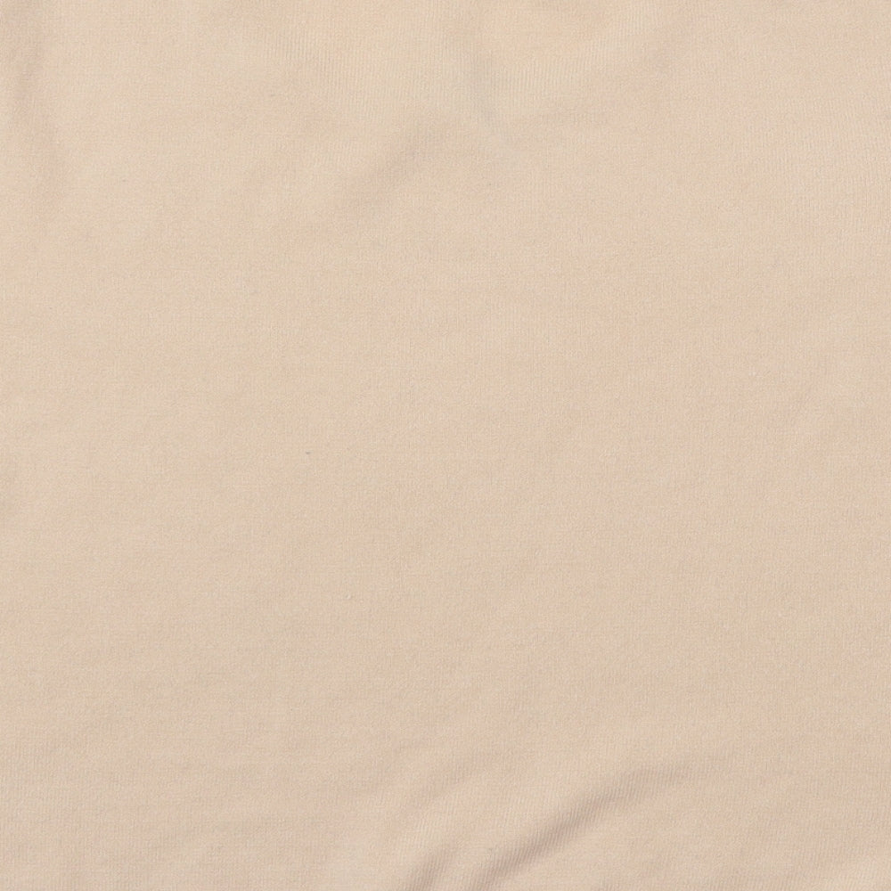 Marks & Spencer Womens Pink Knit Basic T-Shirt Size 18