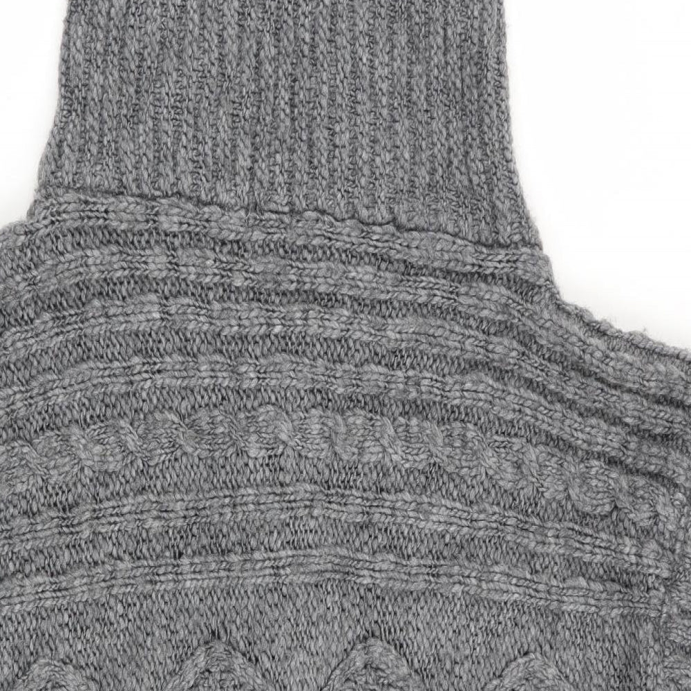 Next Womens Grey Cardigan Jumper Size M