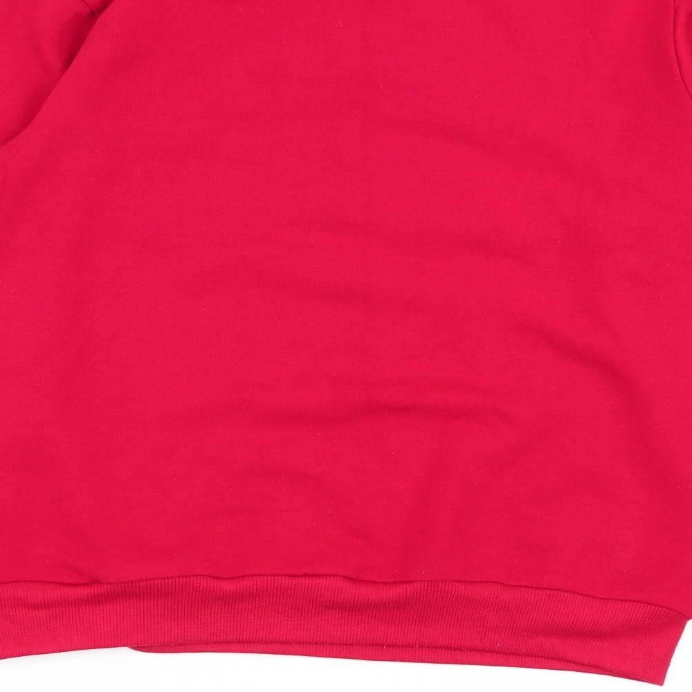 New Look Girls Red Pullover Jumper Size S