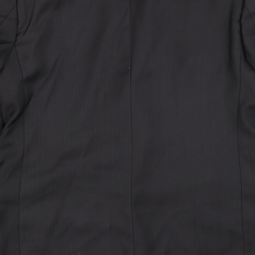 Preworn Mens Black Jacket Blazer Size M