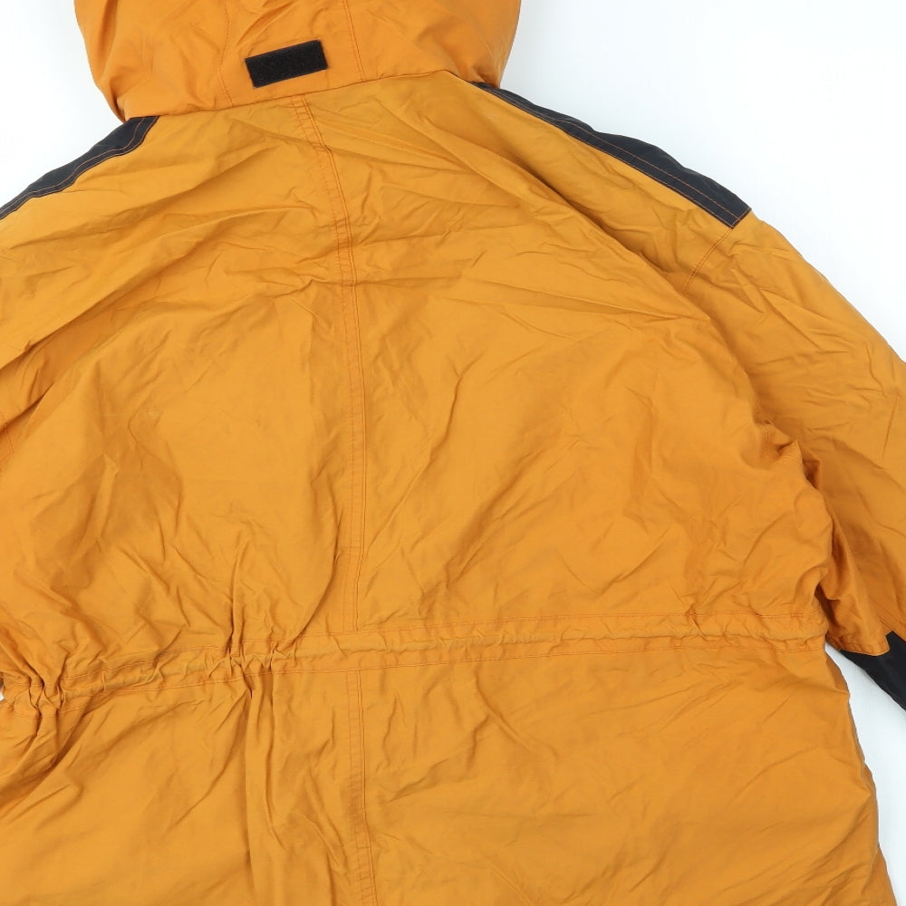 Marks & Spencer Womens Orange Jacket Coat Size 12