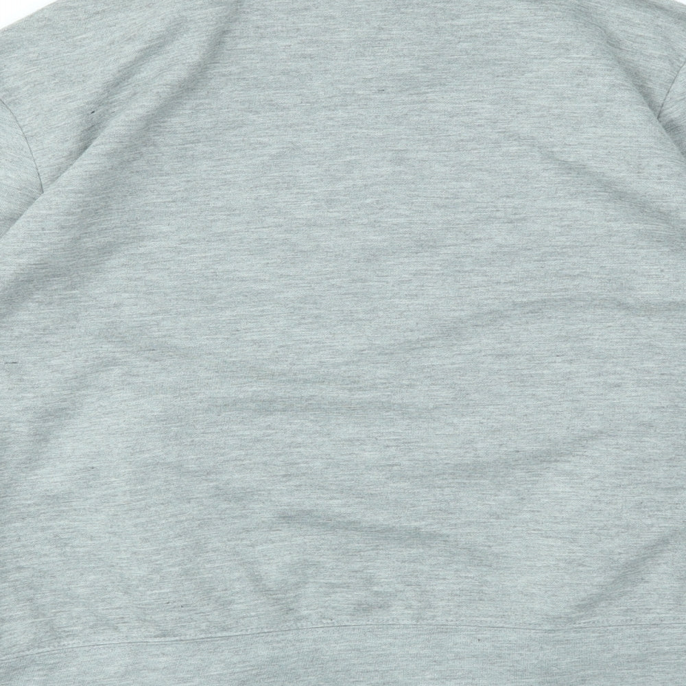 Smart Womens Grey Full Zip Jumper Size M