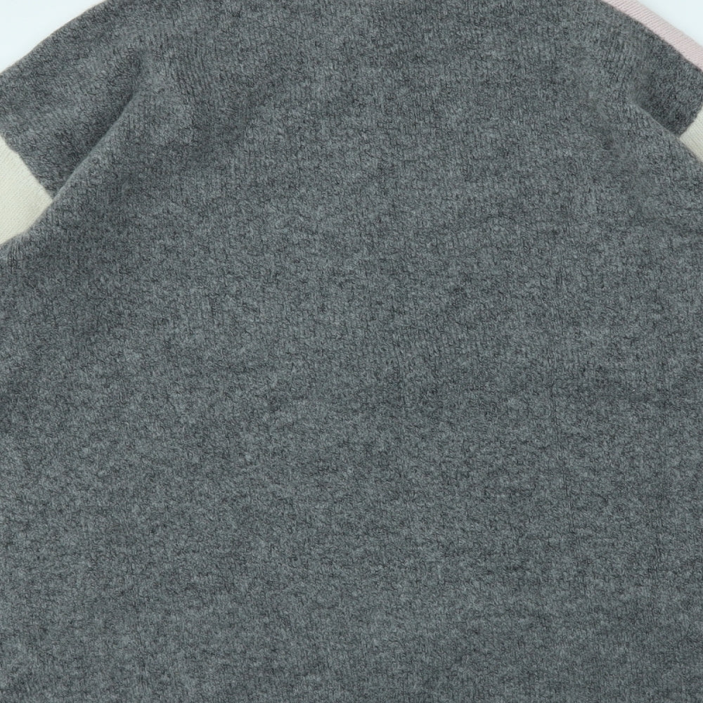 M&S Womens Multicoloured Henley Jumper Size S