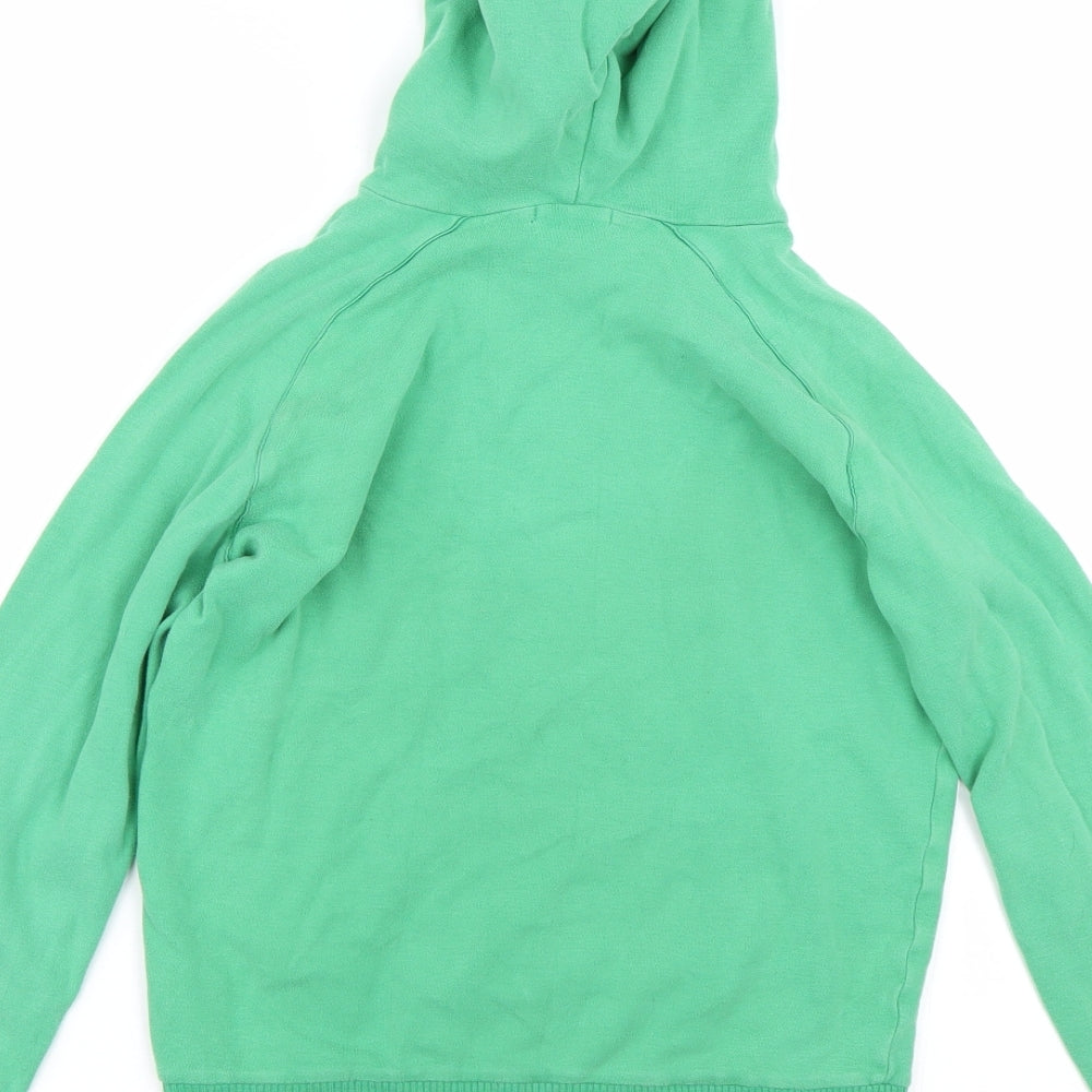 Topshop Womens Green Pullover Hoodie Size 6