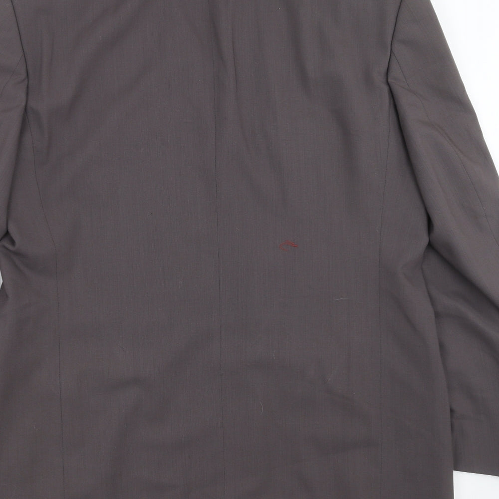 A.W French Mens Grey Jacket Suit Jacket Size 44