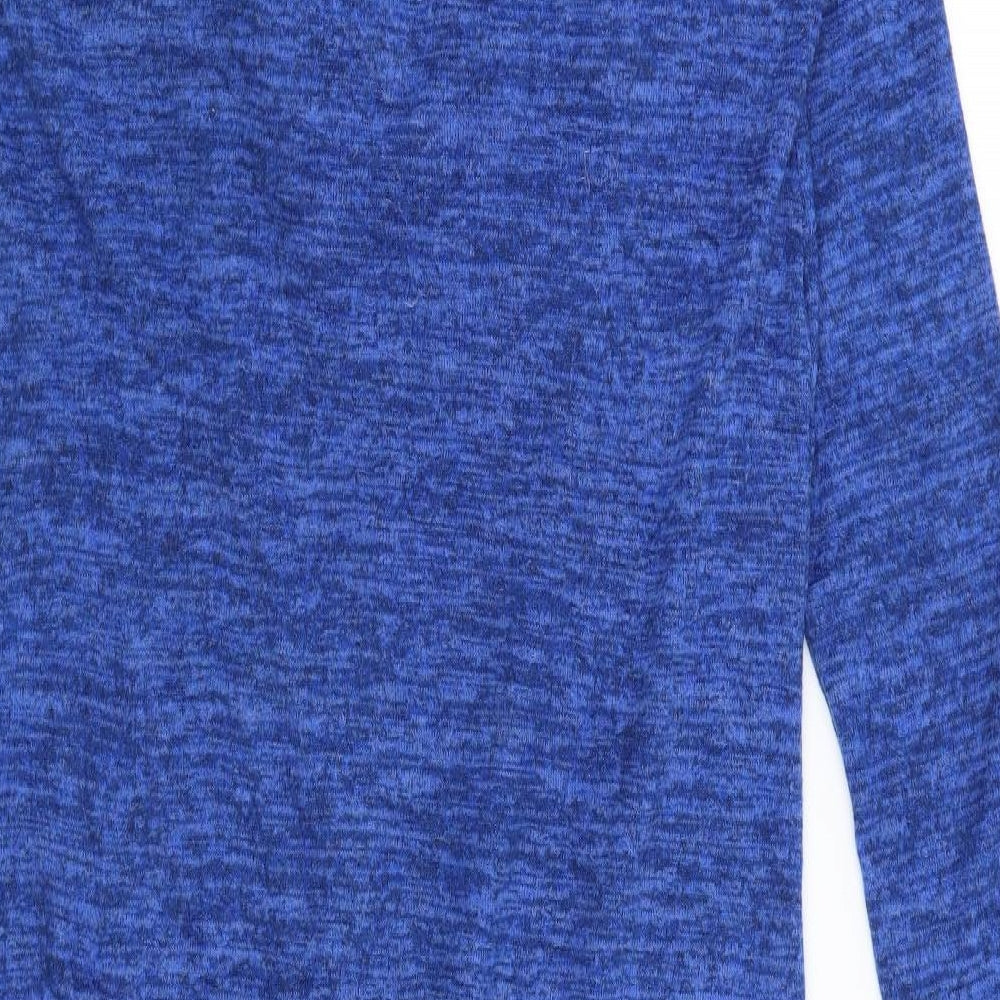 Moda Womens Blue Cardigan Jumper Size S