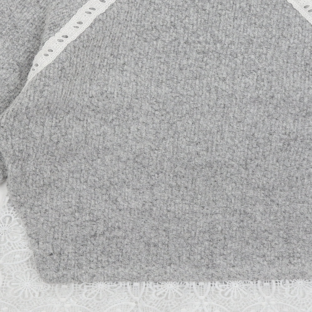 Darccy London Womens Grey Pullover Jumper Size XS