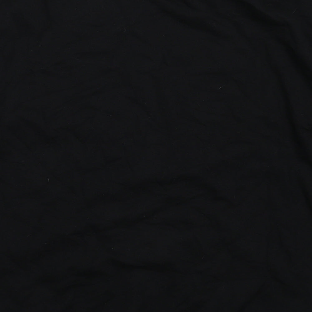 New Look Womens Black Pullover Sweatshirt Size S