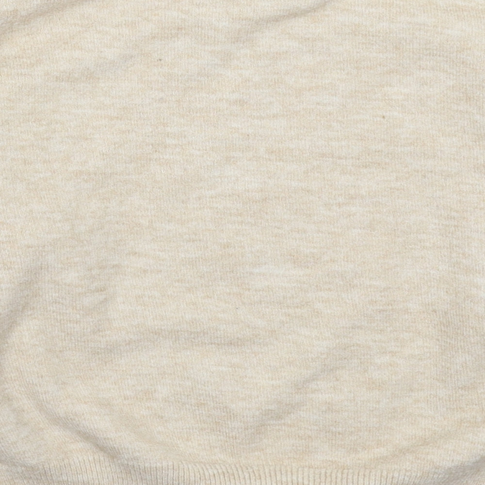 ASOS Womens Beige Knit Pullover Jumper Size 8