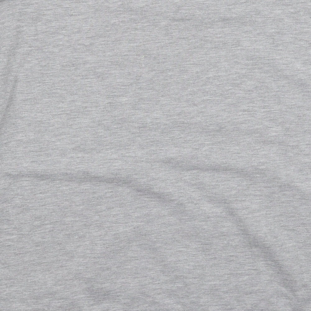 ASOS Womens Grey Pullover Sweatshirt Size 10 - Oversized