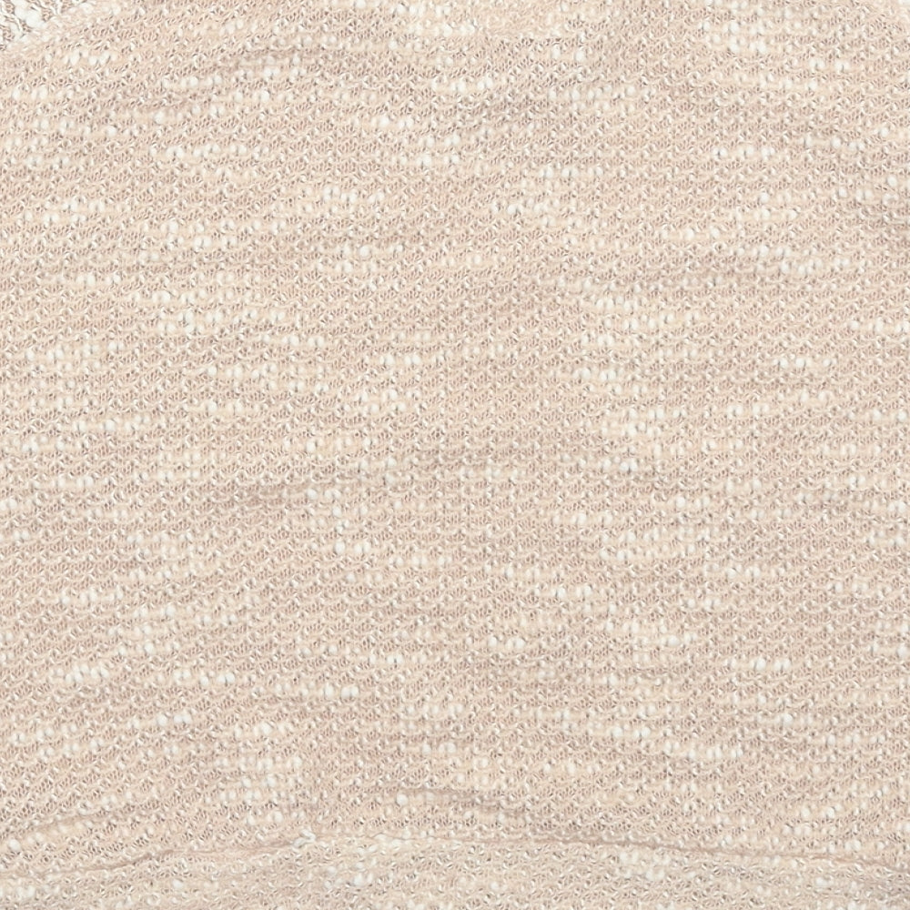 New Look Womens Beige Knit Pullover Jumper Size 8