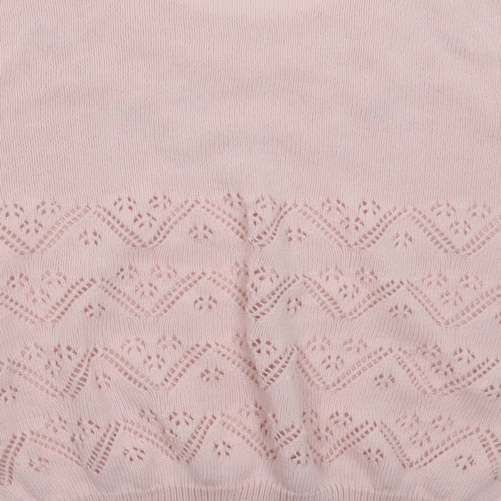 Shangai Womens Pink Pullover Jumper Size L