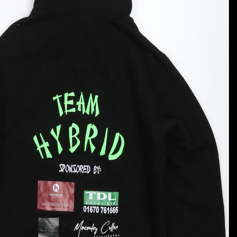 All We Do is Mens Black Pullover Hoodie Size S