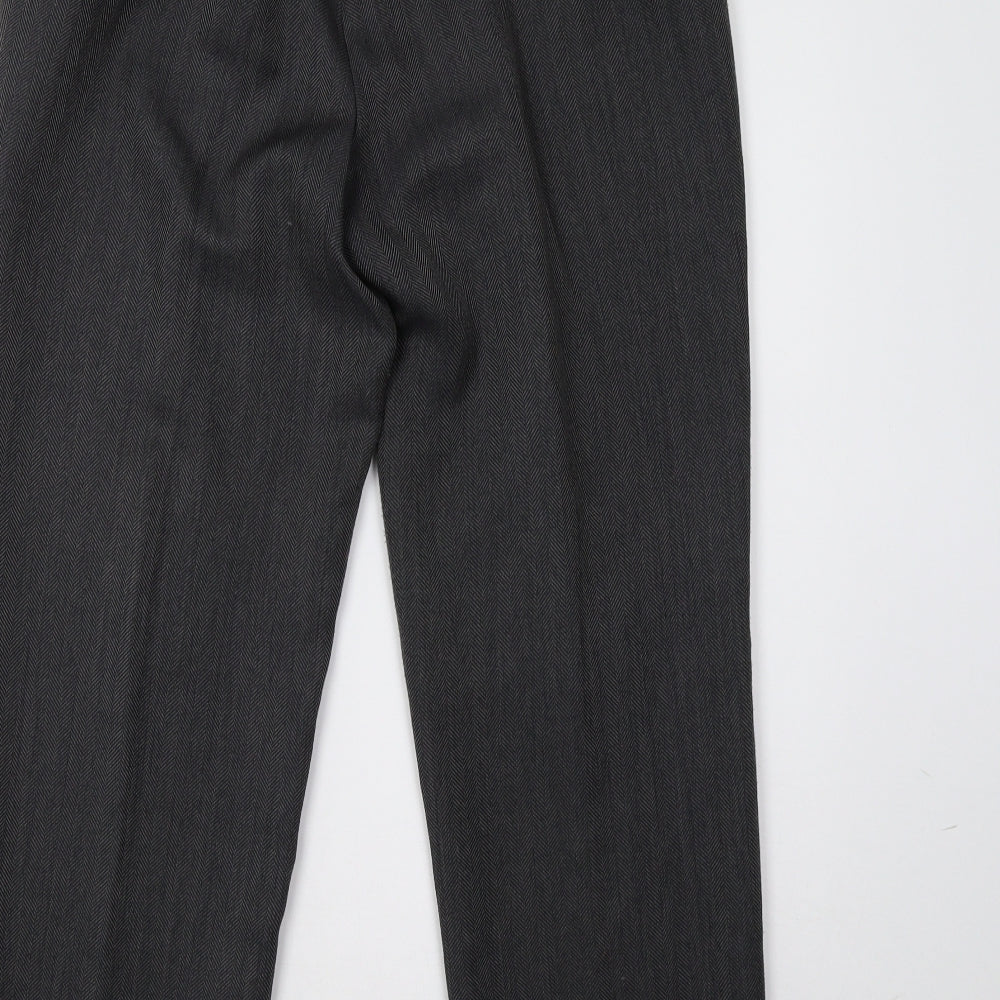 Bonmarché Womens Grey Trousers Size 12 L28 in
