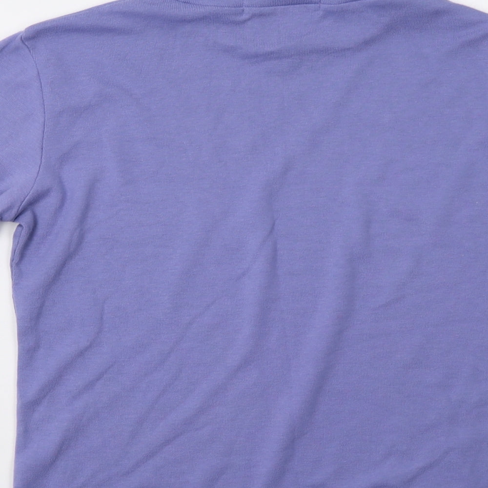 Viz a Viz Womens Purple Pullover Sweatshirt Size 14