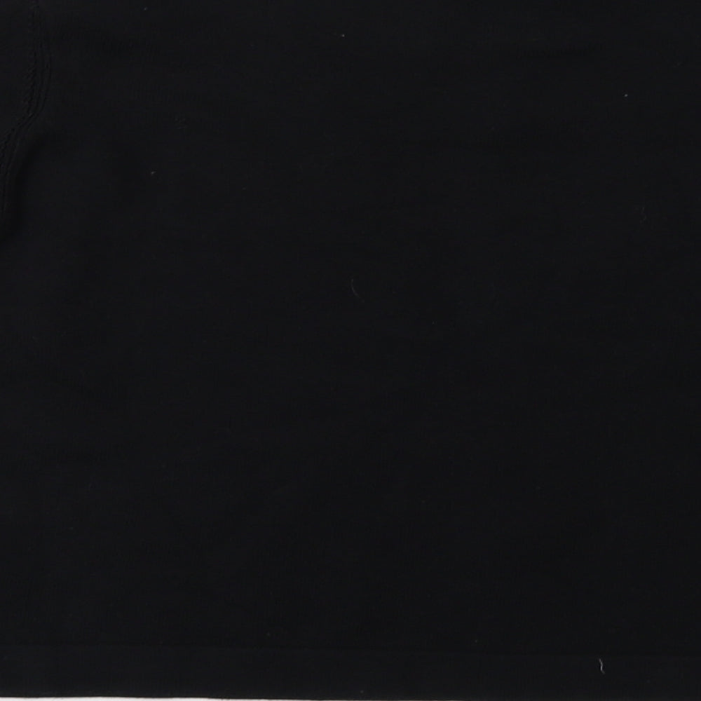 Debenhams Womens Black Pullover Sweatshirt Size M