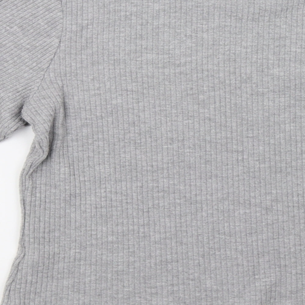pep%co Womens Grey Pullover Sweatshirt Size 14