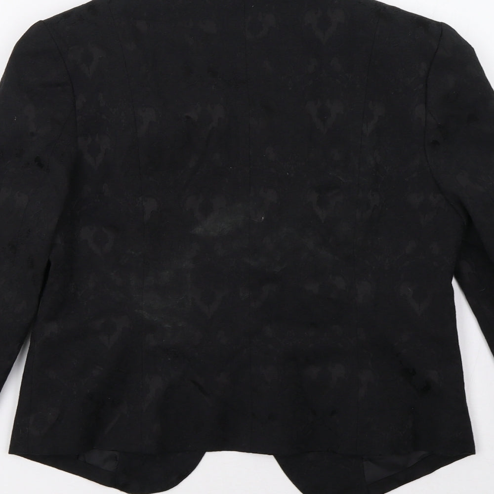 New Look Womens Black Jacket Size 14