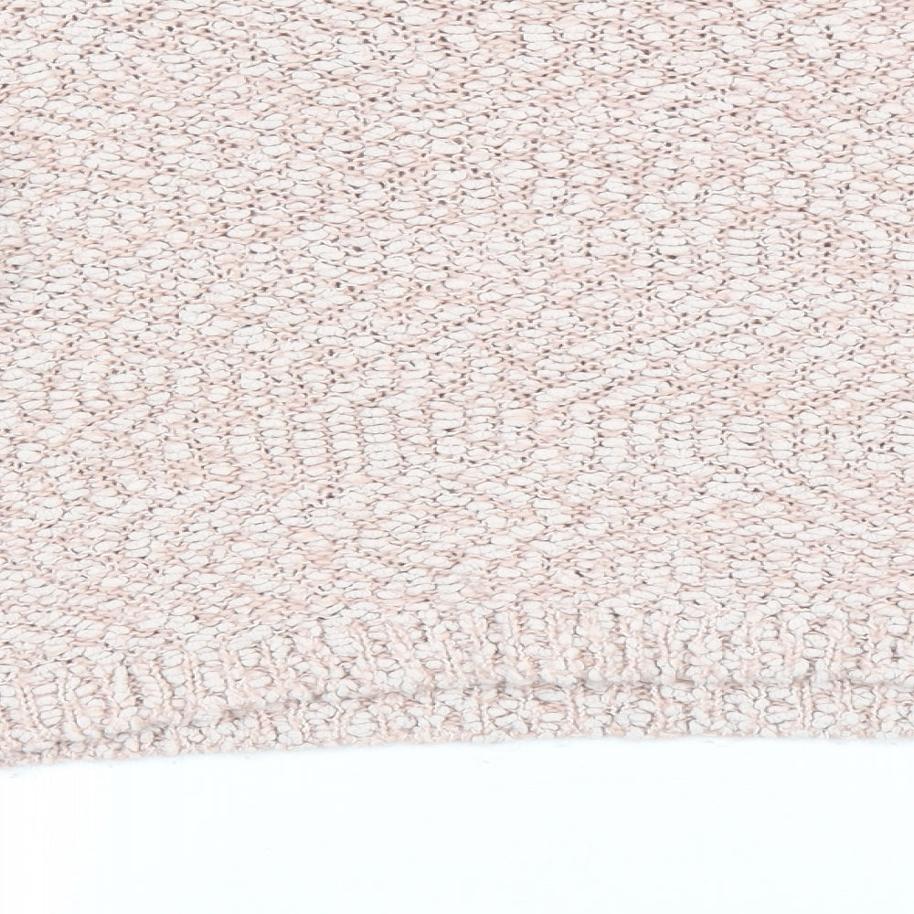 New Look Womens Pink Pullover Jumper Size 12