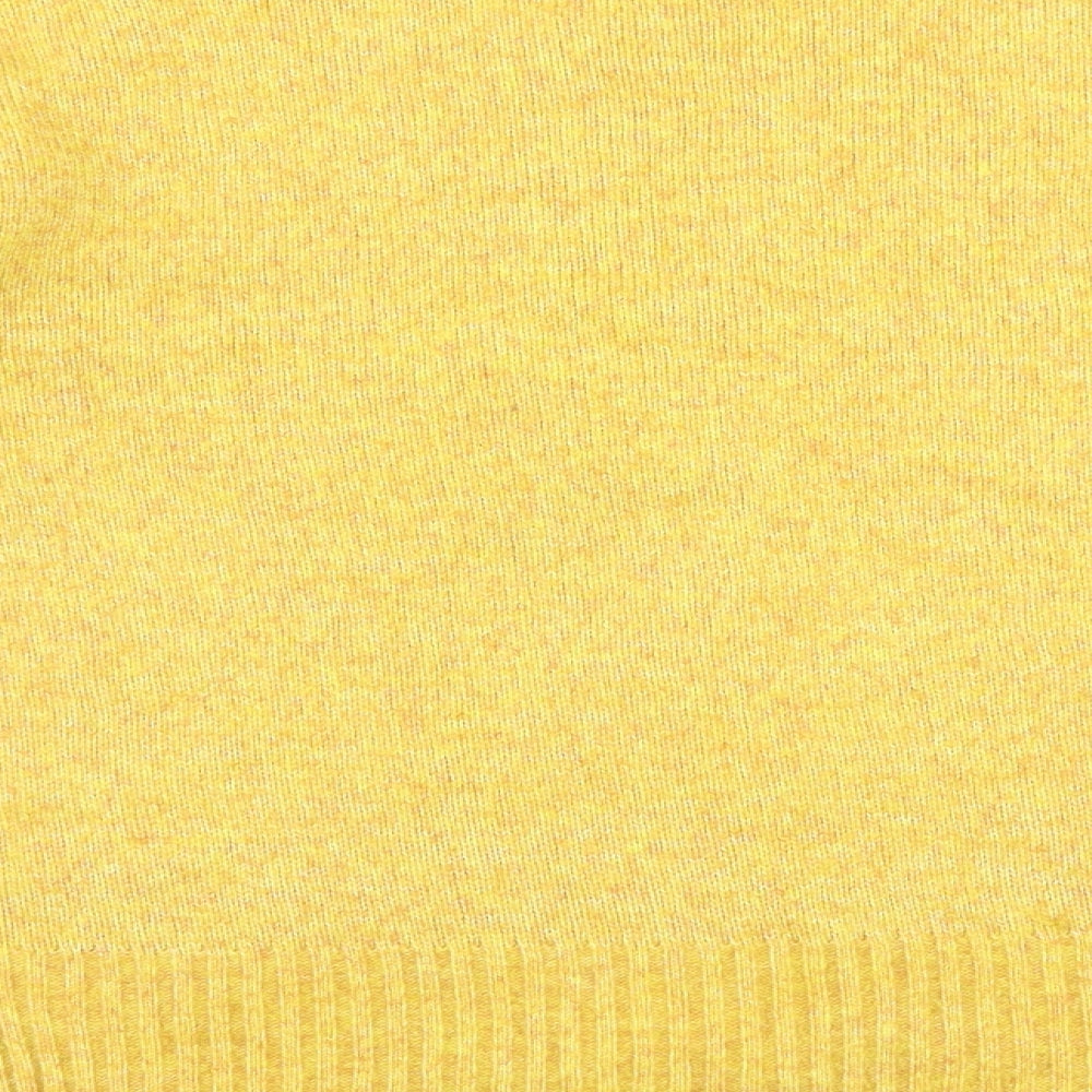 New Look Womens Yellow Pullover Jumper Size S