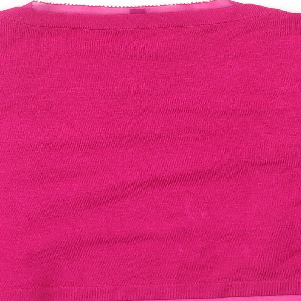 Coast Womens Pink Cardigan Jumper Size M