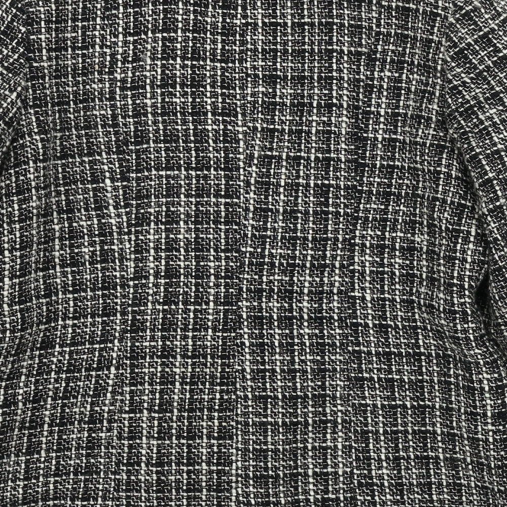 Wardrobe Womens Beige Check Jacket Blazer Size 14