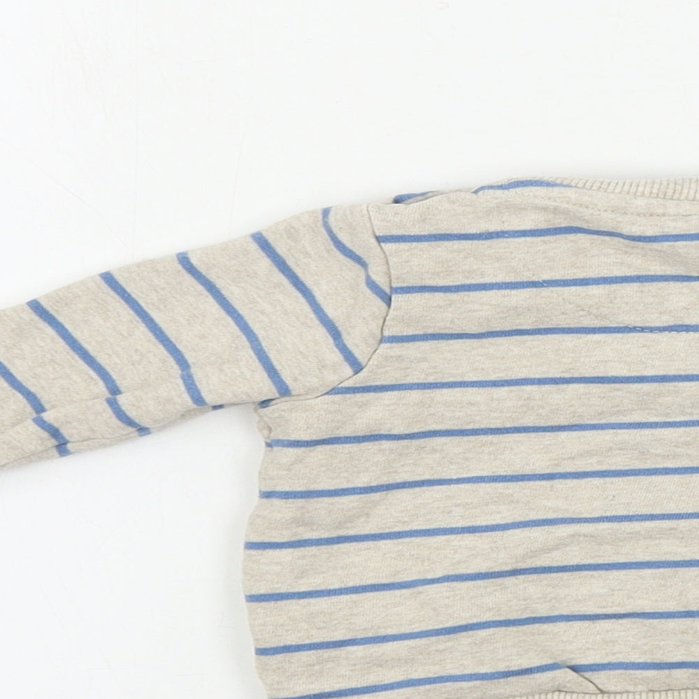 F&F Boys Green Pullover Jumper Size 0-3 Months
