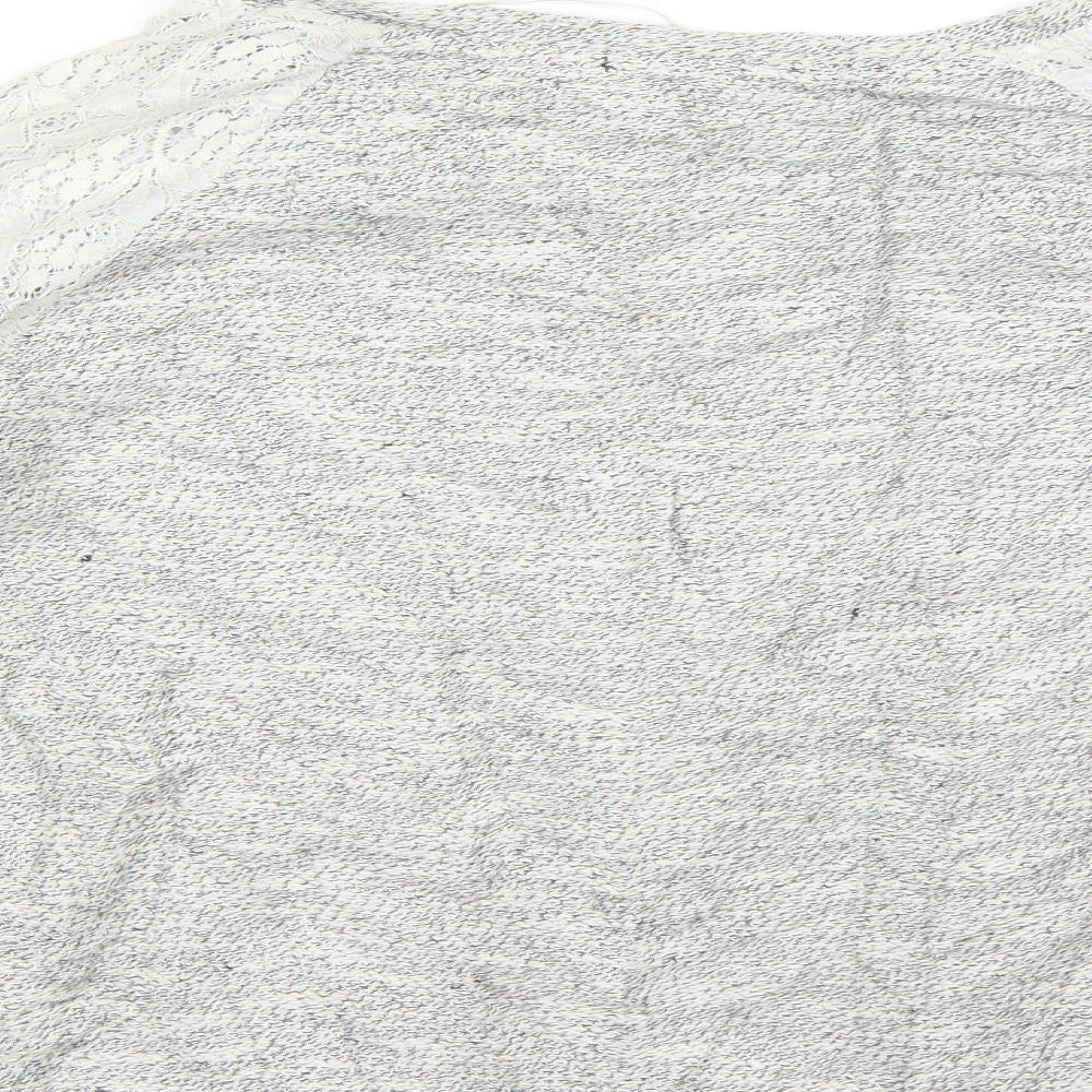 Peacocks Womens Grey Pullover Jumper Size 14