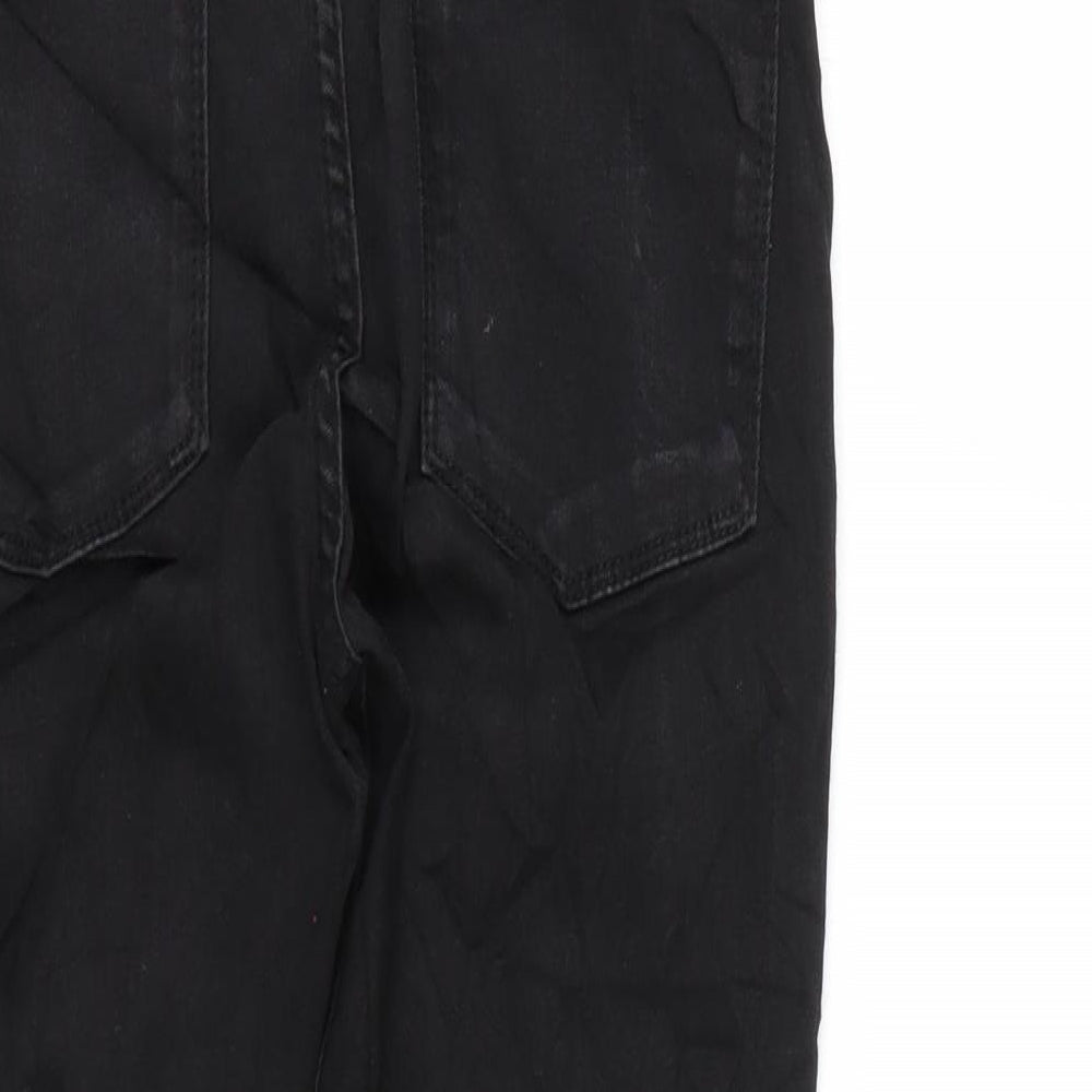 Zara Womens Black Skinny Jeans Size 8 L26 in