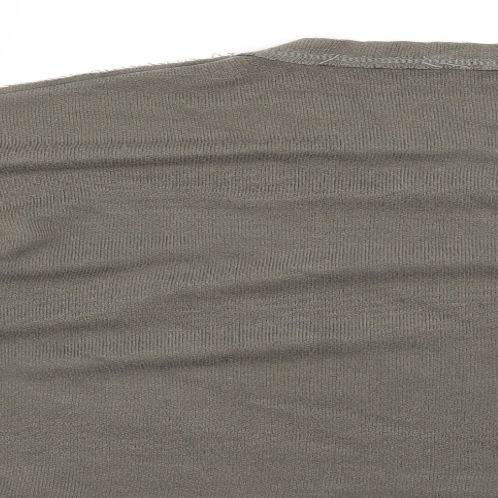 Zara Womens Green Pullover Jumper Size S