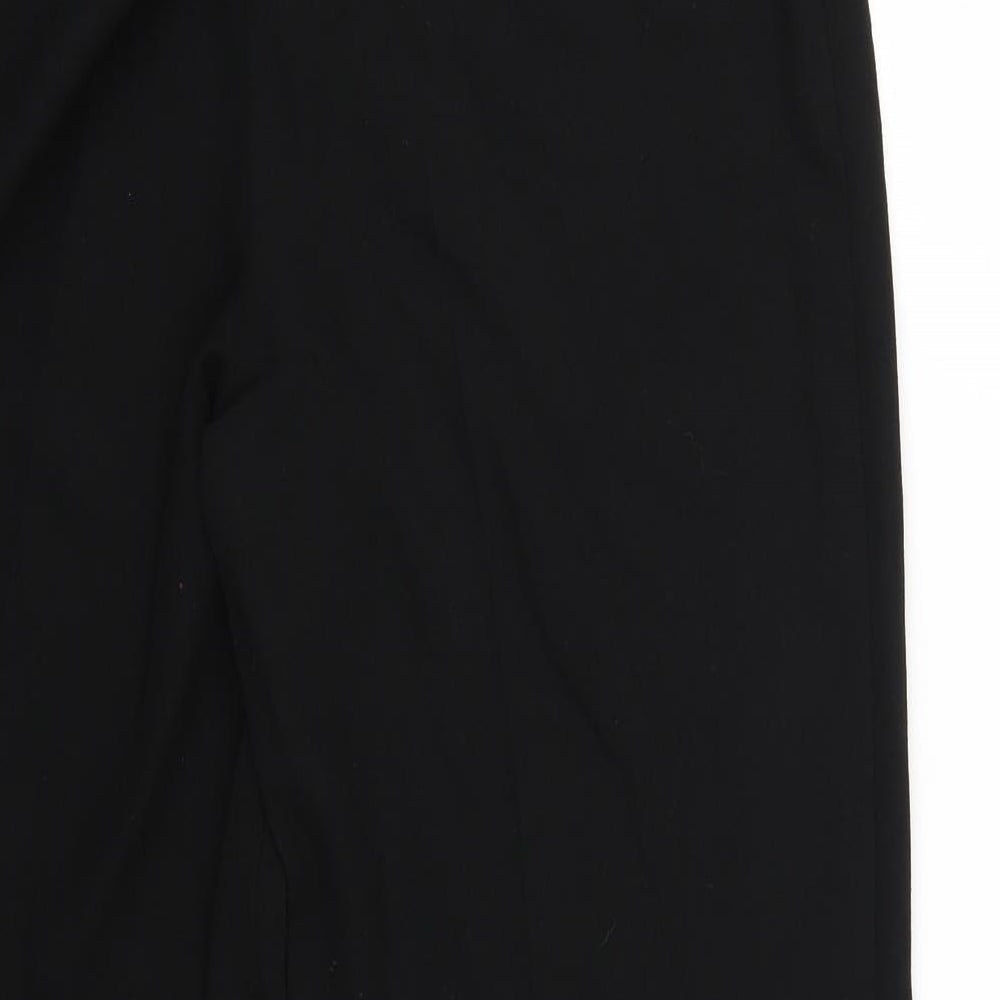 Country Casuals Womens Black Trousers Size 14 L27 in
