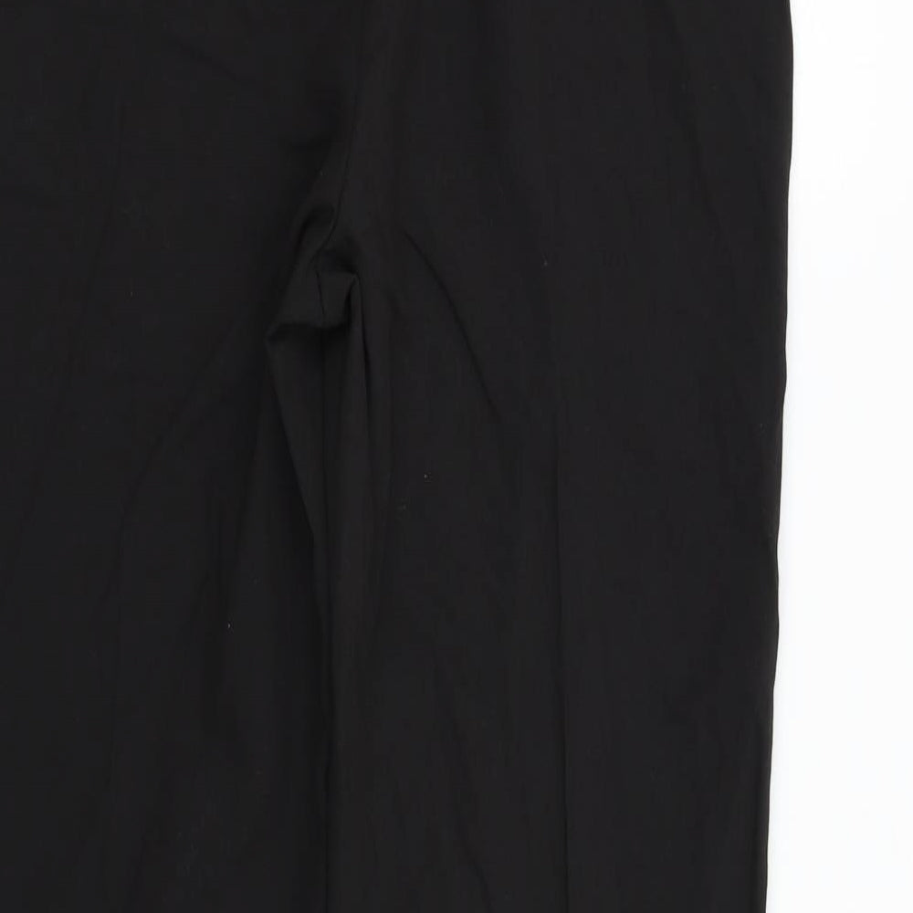 Bravado Womens Black Trousers Size 10 L31 in