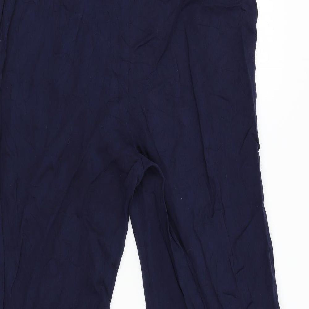 VERO MODA Womens Blue Trousers Size S L27 in