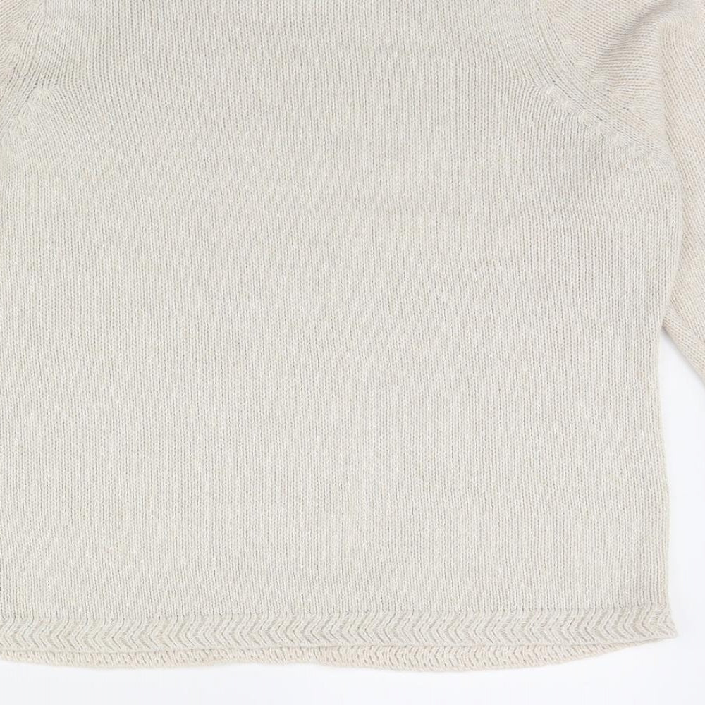 Bonmarché Womens Beige Pullover Jumper Size M
