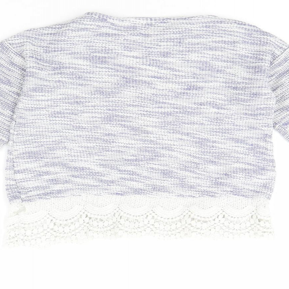NEXT Girls Blue Pullover Jumper Size 3 Years