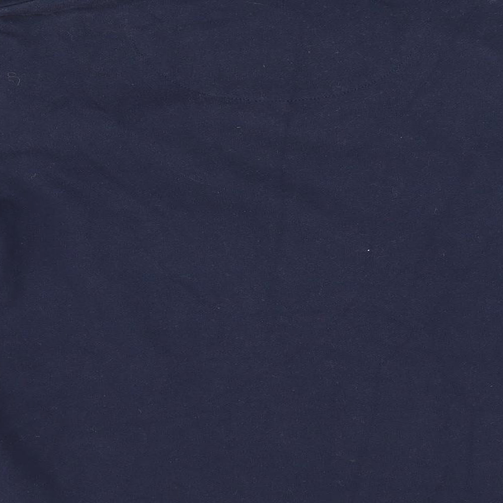 Per Una Womens Blue Jacket Size M - Large Collar