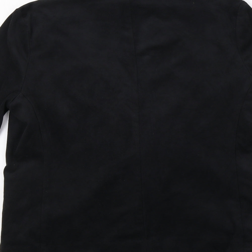 Oasis Womens Black Jacket Size 8