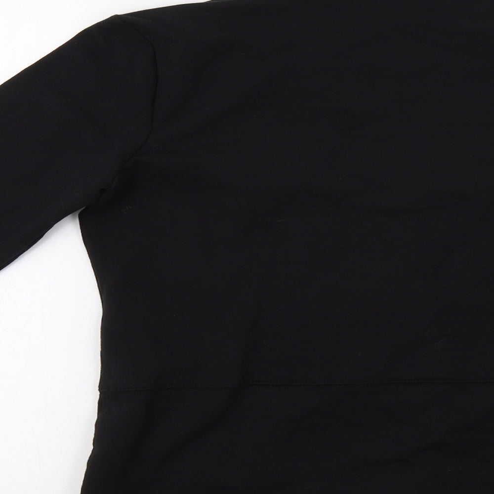 d&co Womens Black Jacket Blazer Size XS