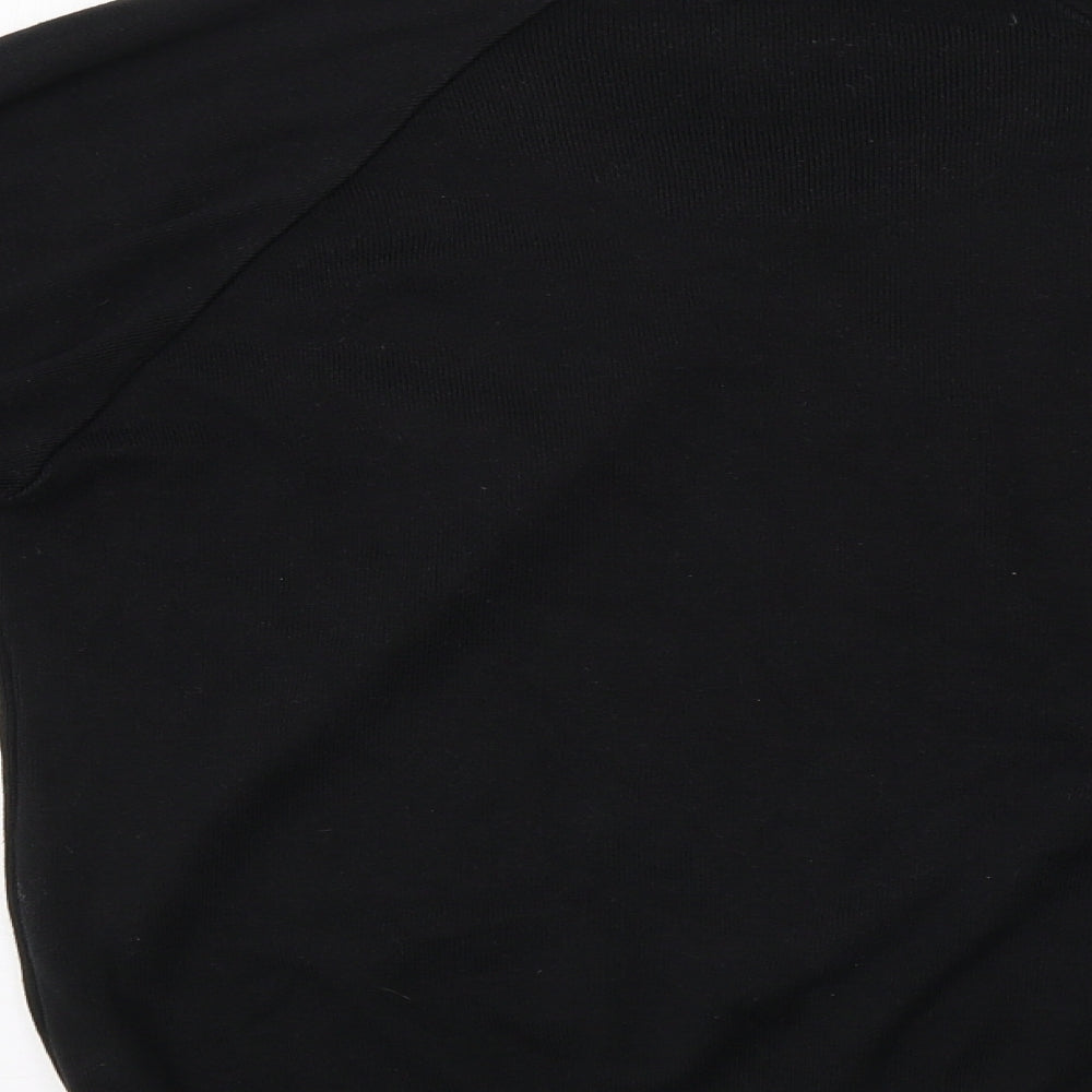 SWI Mens Black Pullover Jumper Size S
