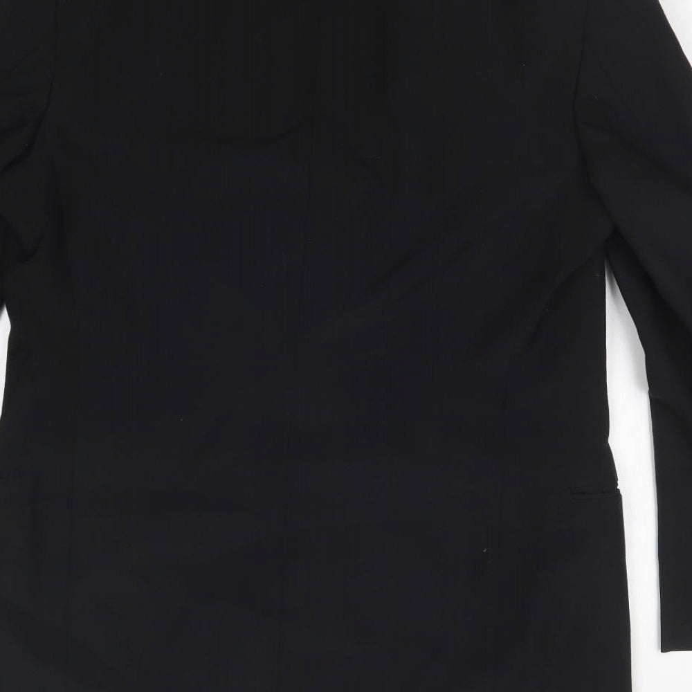 HAWKSMOOR Mens Black Jacket Suit Jacket