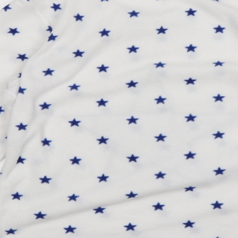 Selena Secrets Womens White Polka Dot Top Pyjama Top Size 10