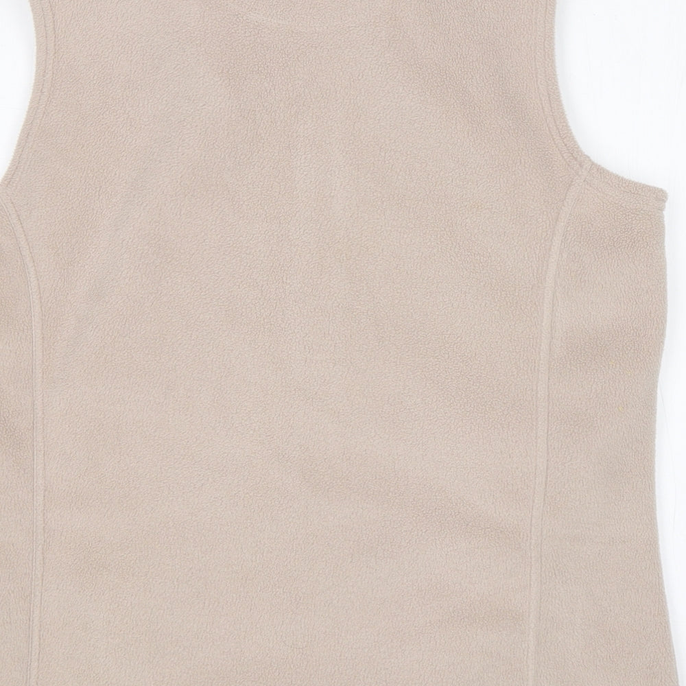 M&Co Womens Beige Vest Sweatshirt Size XL