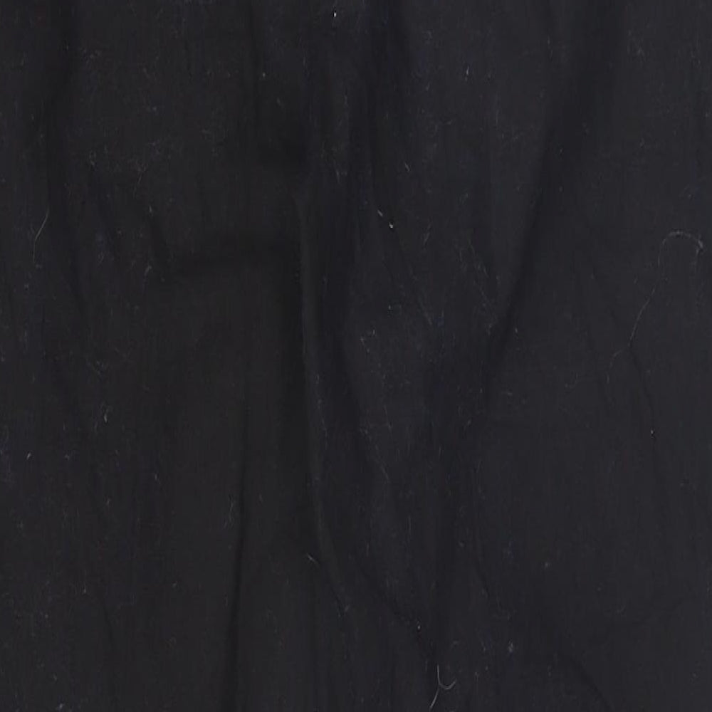 ASOS Womens Black Trousers Size 10 L26 in