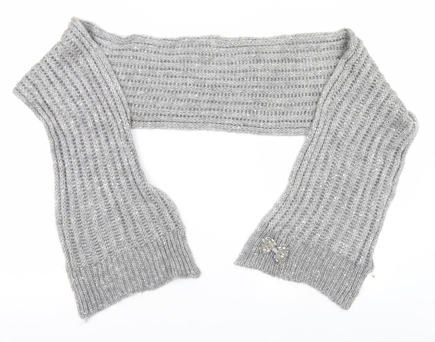 Oasis Womens Silver Scarf