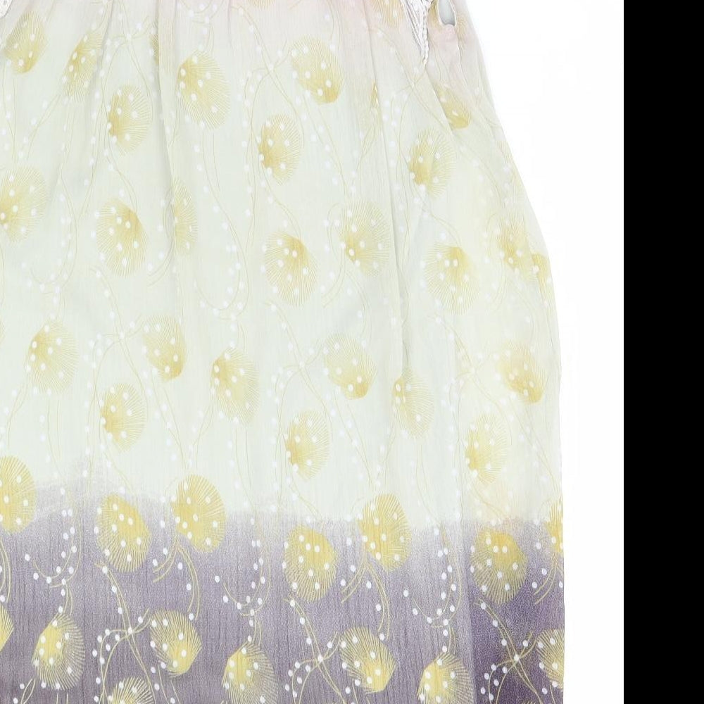 Preworn Womens Pink A-Line Size S